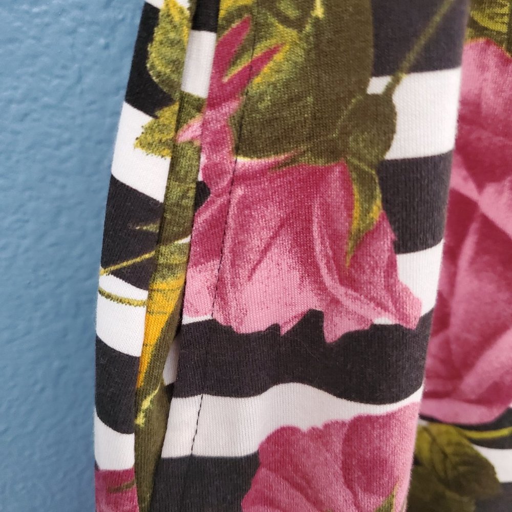 Lula Roe, Size L, Roses and stripes - Picture 5 of 8
